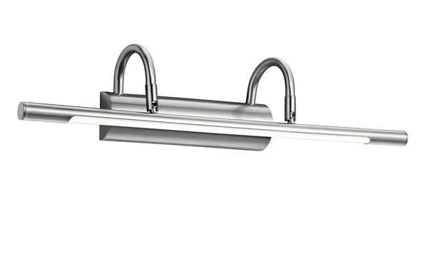 Aplique de pared Trio Cuadro LED níquel mate 3000K 2