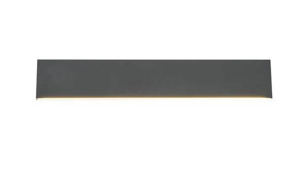 Aplique de pared Trio Concha LED 2 luces antracita 3000K regulable arriba y abajo 2