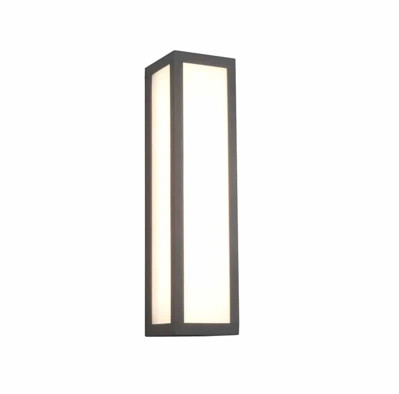 Aplique de exterior Trio Fuerte LED antracita 3000K IP54 36cm 2