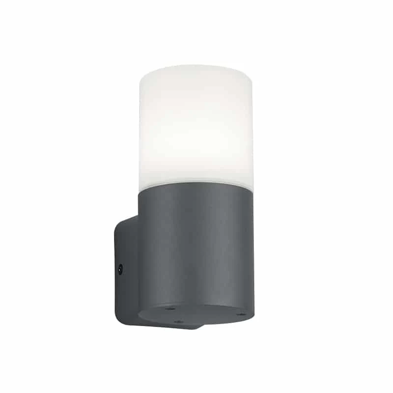 Aplique de exterior Trio Hoosic antracita IP44 2