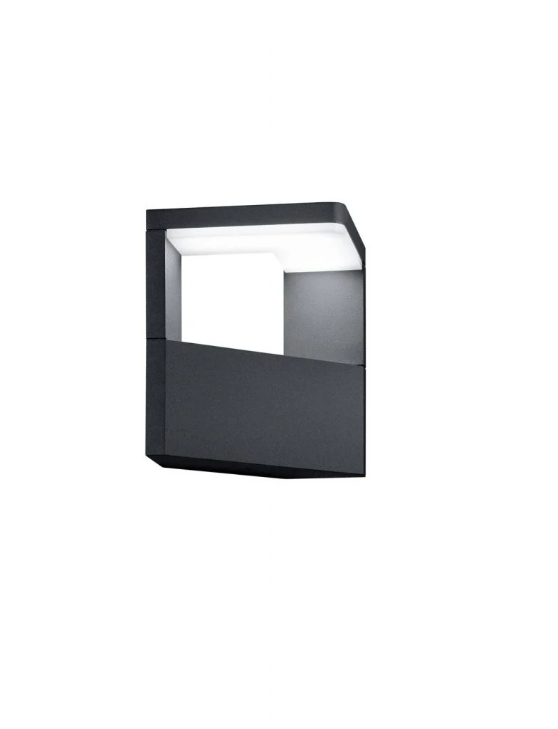 Aplique de exterior Trio Ganges LED antracita 3000K IP54 2
