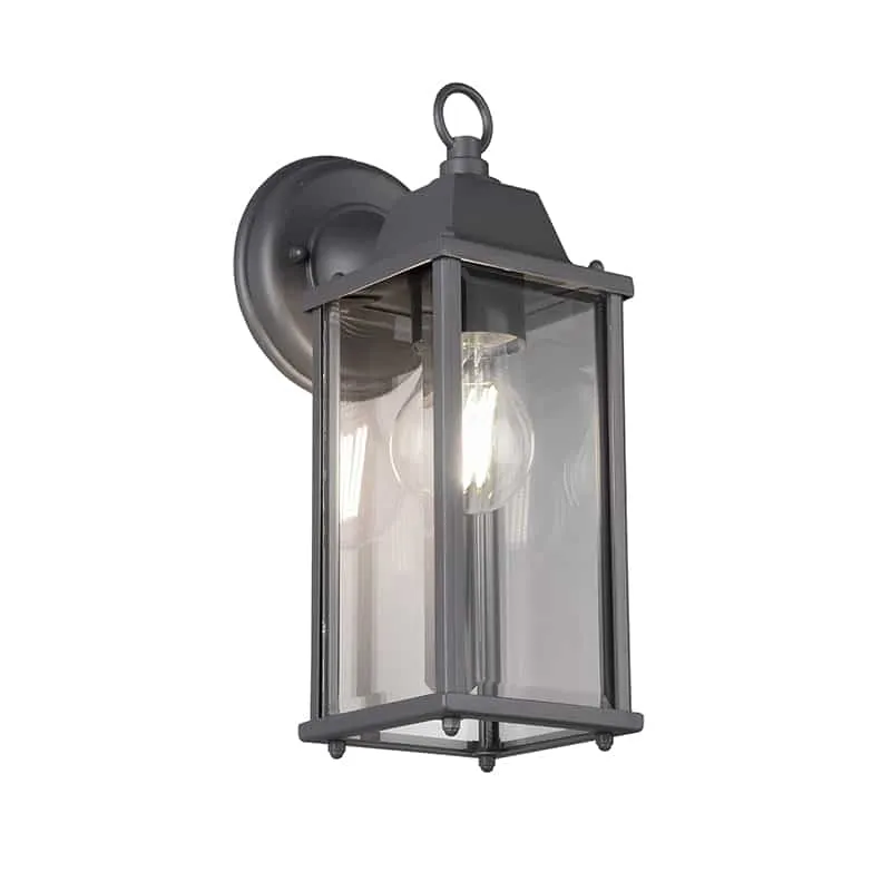 Aplique de exterior Trio Olona antracita IP44 2