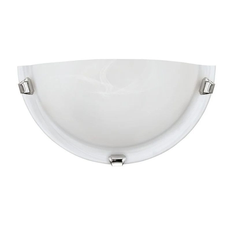 Lámpara aplique de pared EGLO Salomé E27 blanco 7188