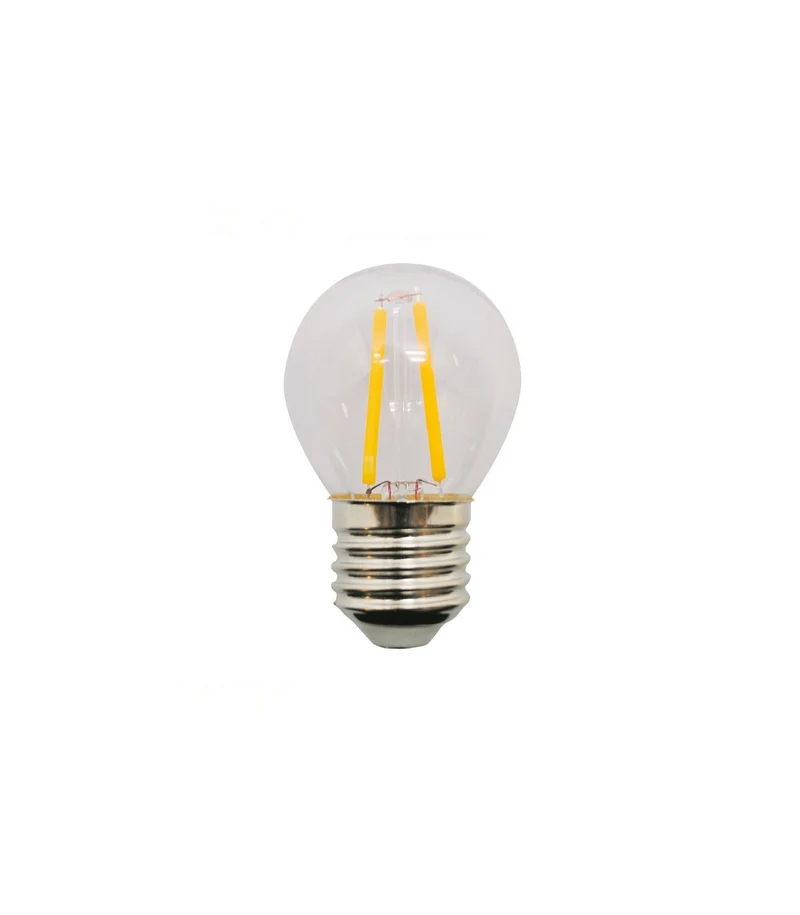 EB Bombilla esférica filamento LED E27 4W 2000K cálida