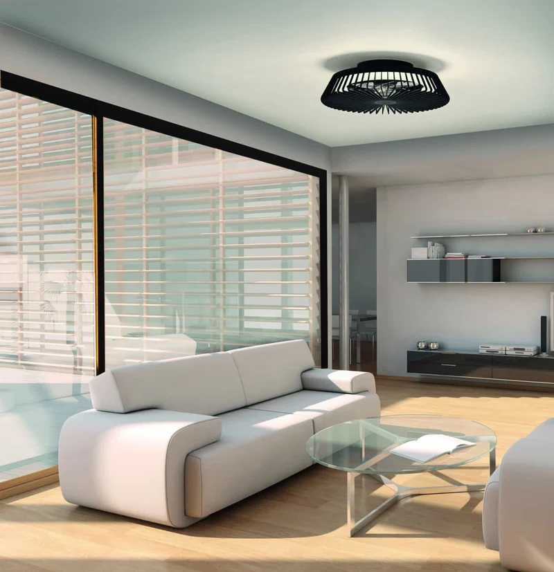 Mantra Himalaya Plafón LED 56W 3000K negro 7968