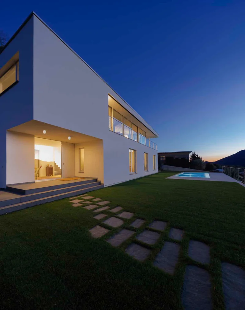 Mantra Kandanchu Plafón exterior GU10 1 Luz IP54 marrón 7903 para jardín