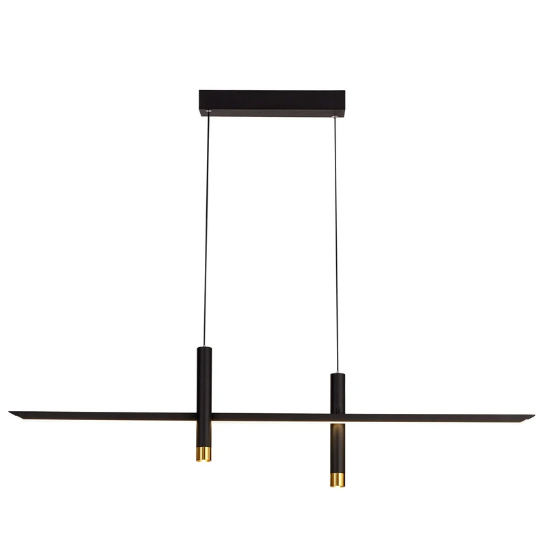 Mantra Esparta Lámpara de techo colgante LED 30W 3000K negro, dorado 7981