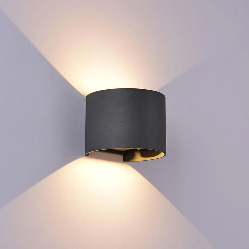 Mantra Davos Aplique exterior LED IP54 gris oscuro 7645