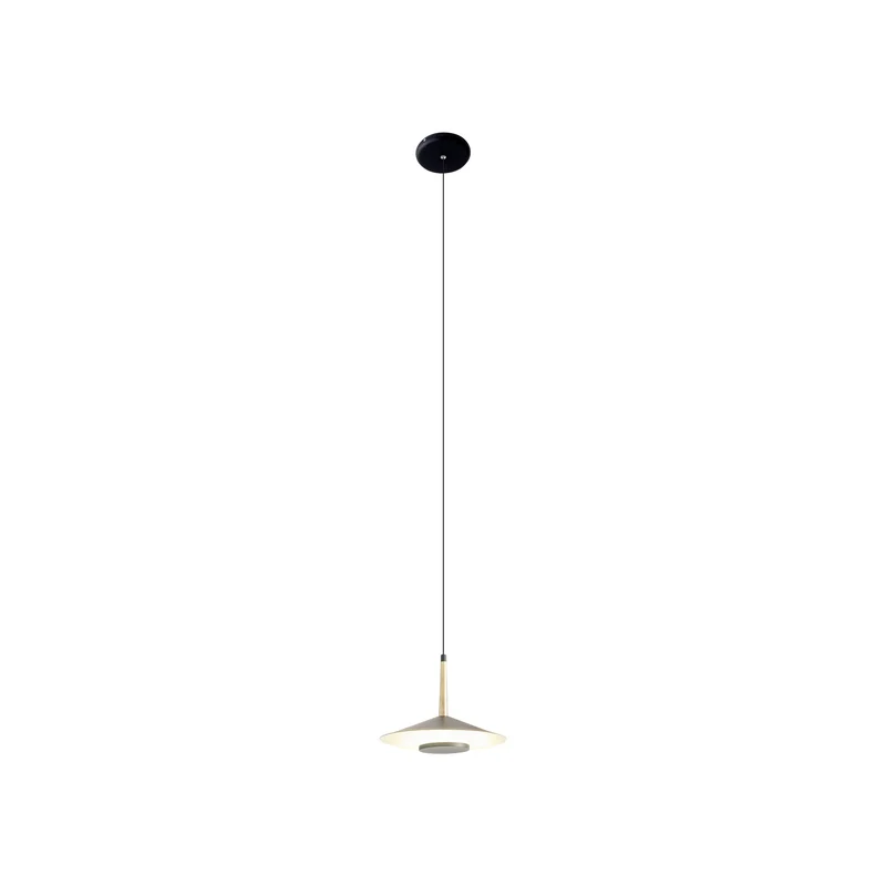 Mantra Orion Lámpara de techo colgante LED 8W 3000K negro, dorado 7305