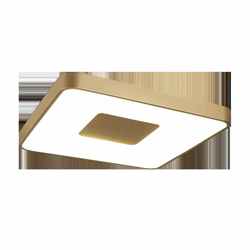 Mantra Coin Plafón LED 80W 2700K-5000K Control Remoto dorado 7926