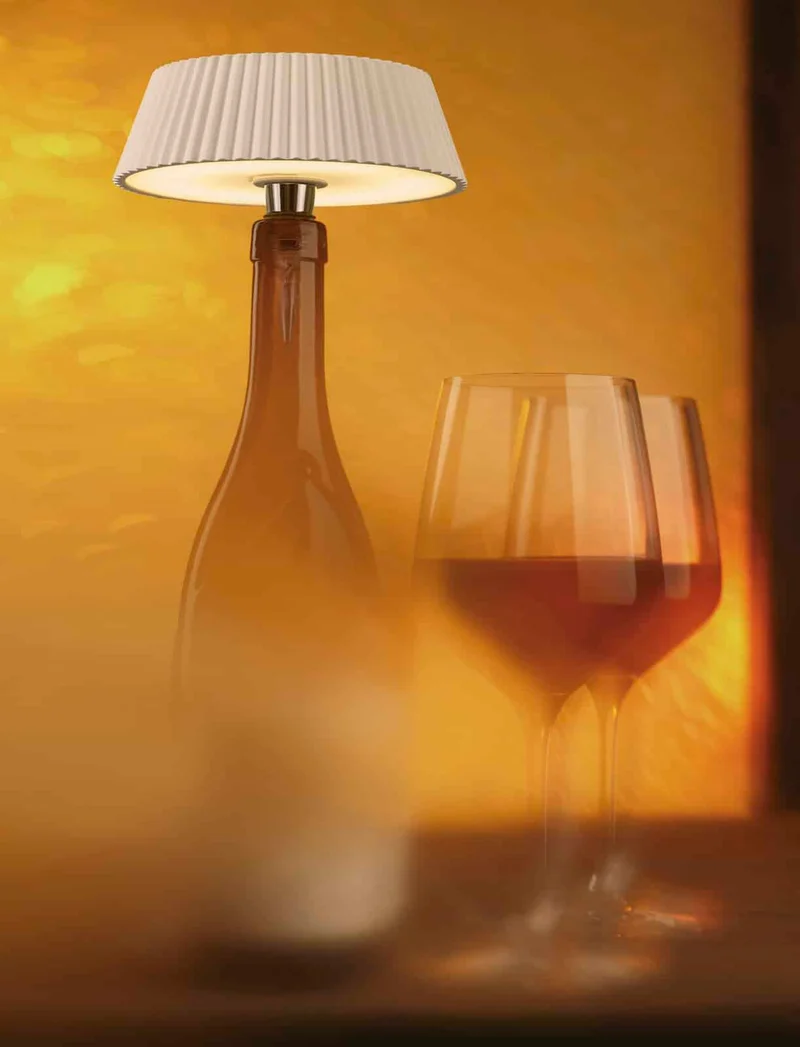 Mantra Relax Tapa de botella LED 2W 3000K Recargable blanco 7930