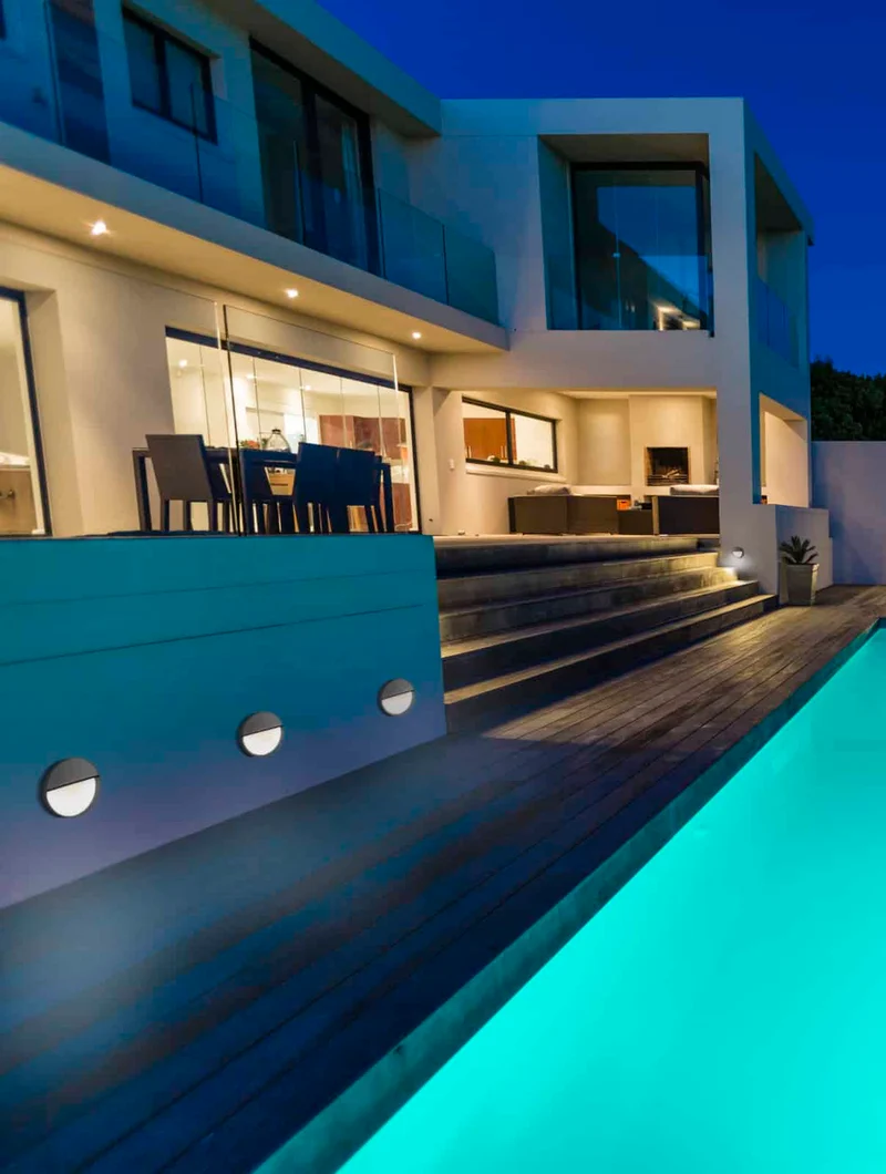 Mantra Baker Señalizador exterior LED IP54 blanco 7014