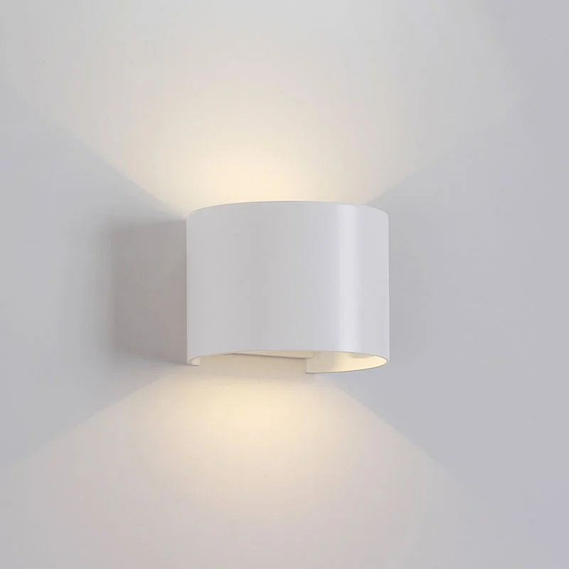 Mantra Davos Aplique exterior LED IP54 beige, blanco 7646