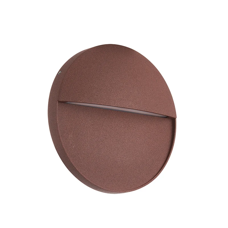 Mantra Baker Señalizador exterior LED IP54 marrón corten 7643