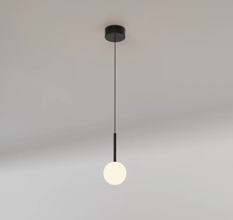 Mantra Cellar Lámpara de techo colgante bola 1 luz negro 7634