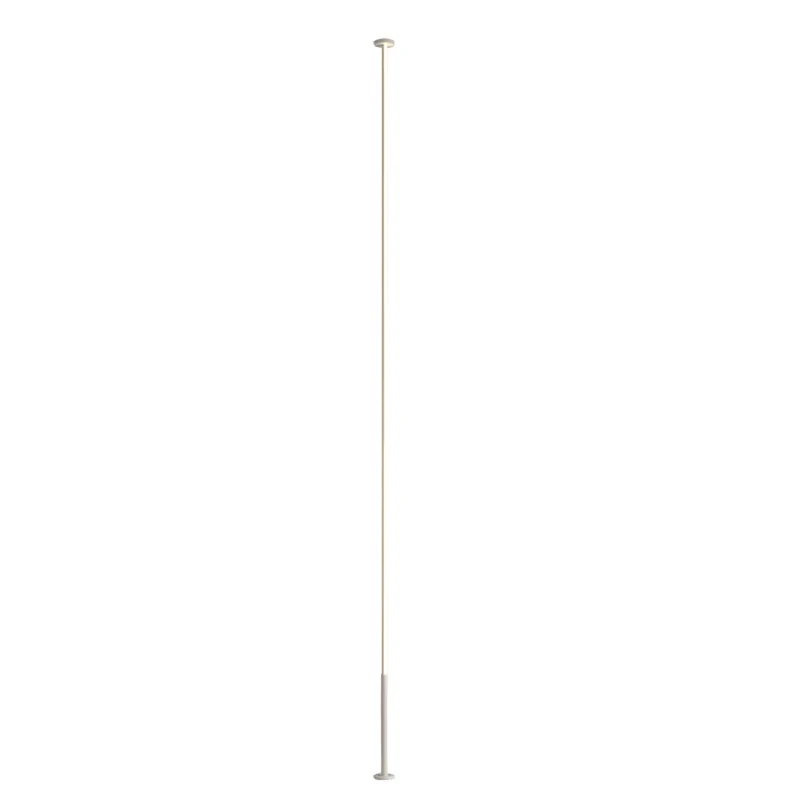 Mantra Vertical Lámpara pie de salón LED 3000K regulable blanco 7353