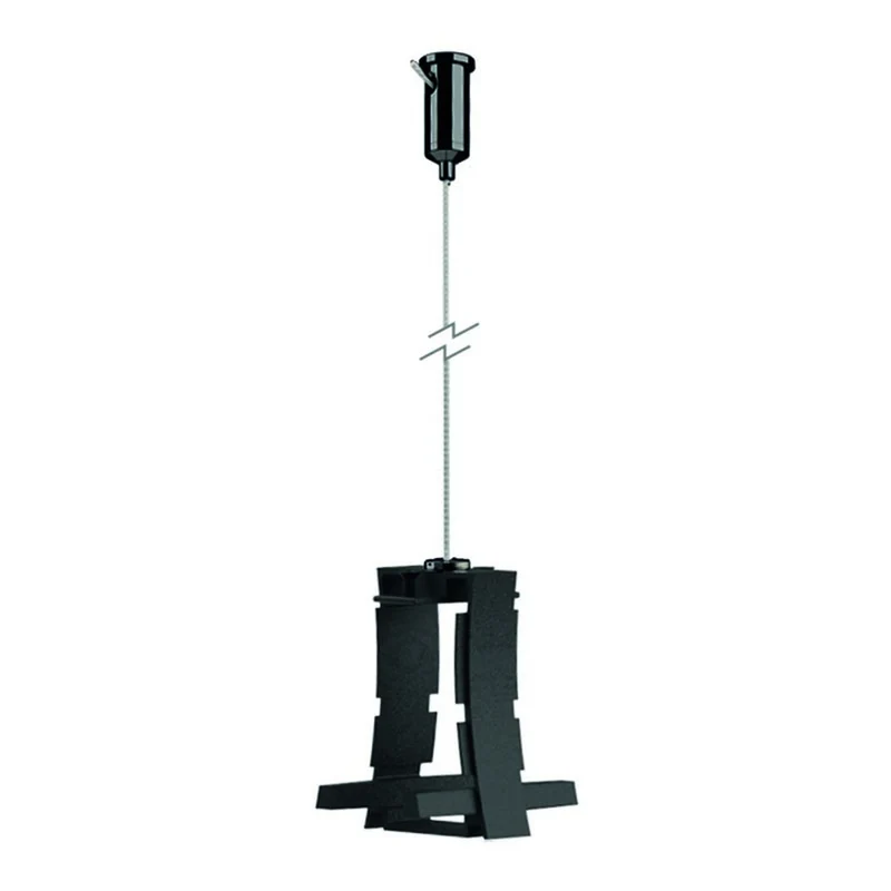 Mantra Hanok CONEXIÓN INTERMEDIA NEGRA CON CABLE FIJACION negro 7558