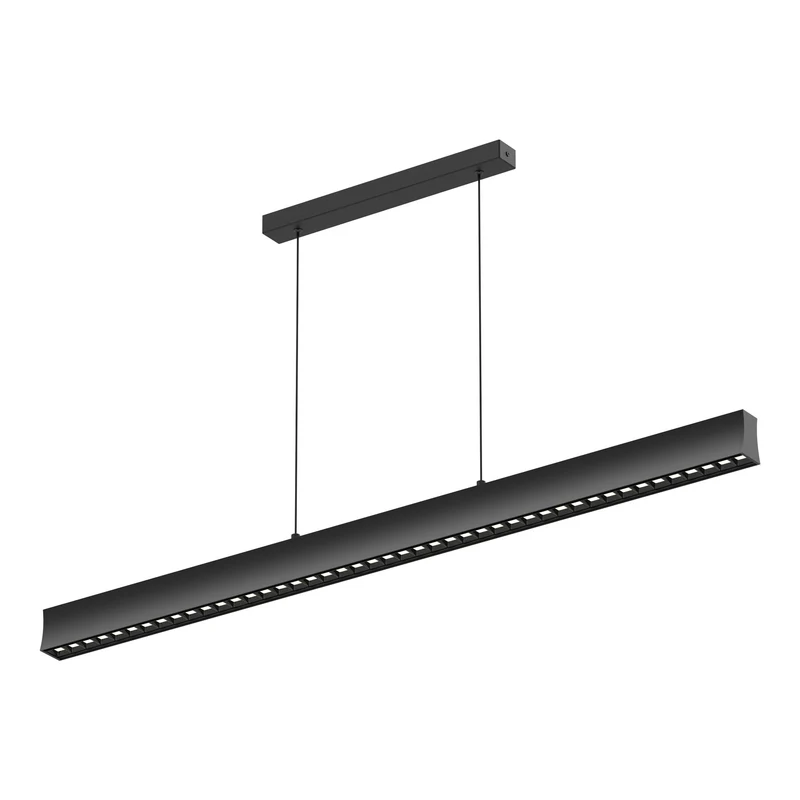 Mantra Hanok Lámpara de techo colgante lineal LED 38W 4000K negro 120cm 50º 7545