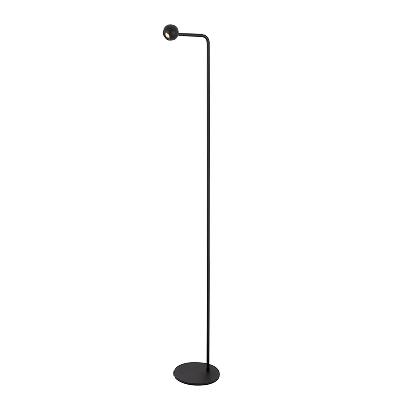 Mantra Eyes Lámpara de pie de salón LED negro 7512