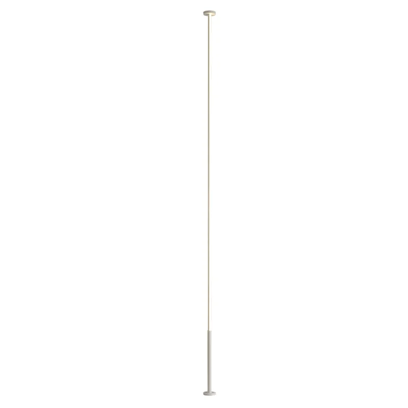 Mantra Vertical Lámpara pie de salón LED 3000K regulable blanco 7358