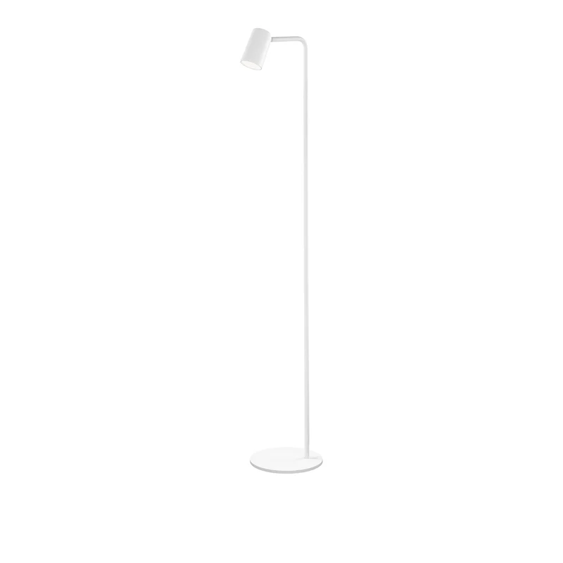 Mantra Sal Lámpara pie de salón 1 luz blanco 7522