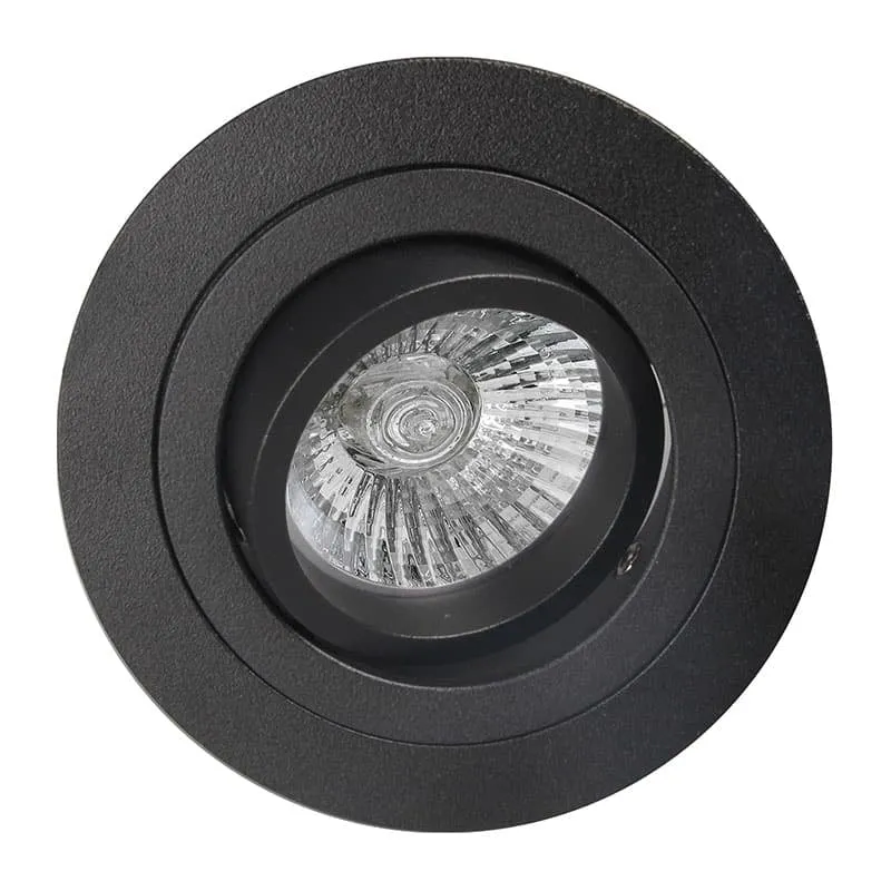 Mantra Basico GU10 Spot Empotrable negro C0007