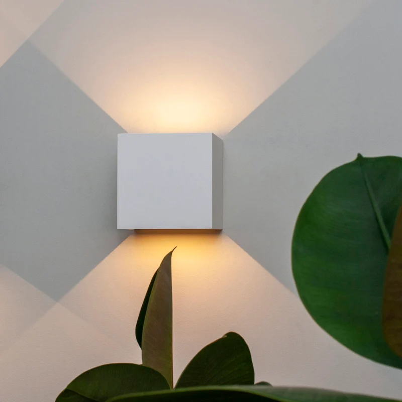 Mantra Davos Lámpara de pared aplique LED 10W arena blanco 3000K 7436