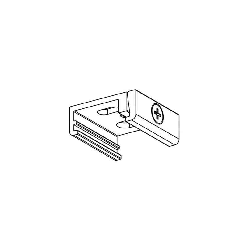 Mantra Carriles Trifasicos LEVA FIJACION TECHO NEGRA negro SKB122