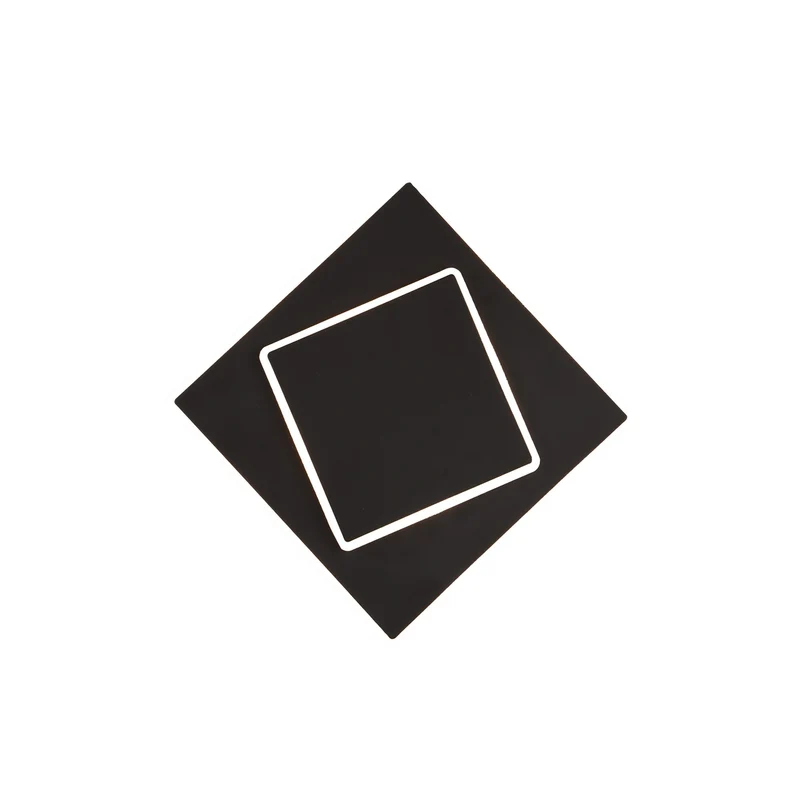 Mantra Dakla Aplique LED negro 6428