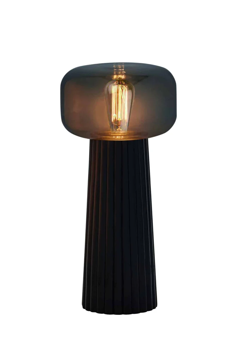 Mantra Faro Sobremesa grande 1 luz negro 7249