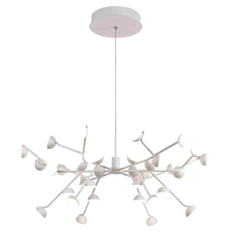 Mantra ADN Lámpara de techo colgante LED blanco Ø65cm 6261