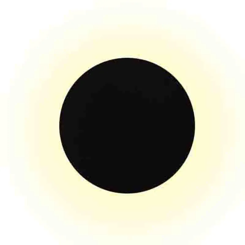 Mantra Bora Bora Plafón/Aplique LED negro C0126