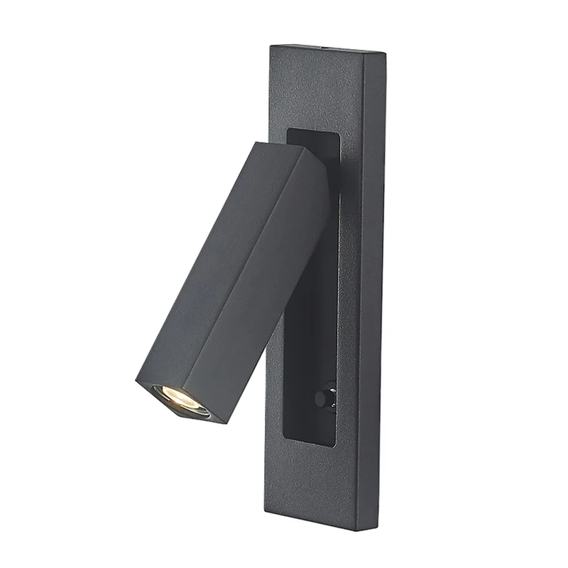 Mantra Gokova Aplique LED negro 6821