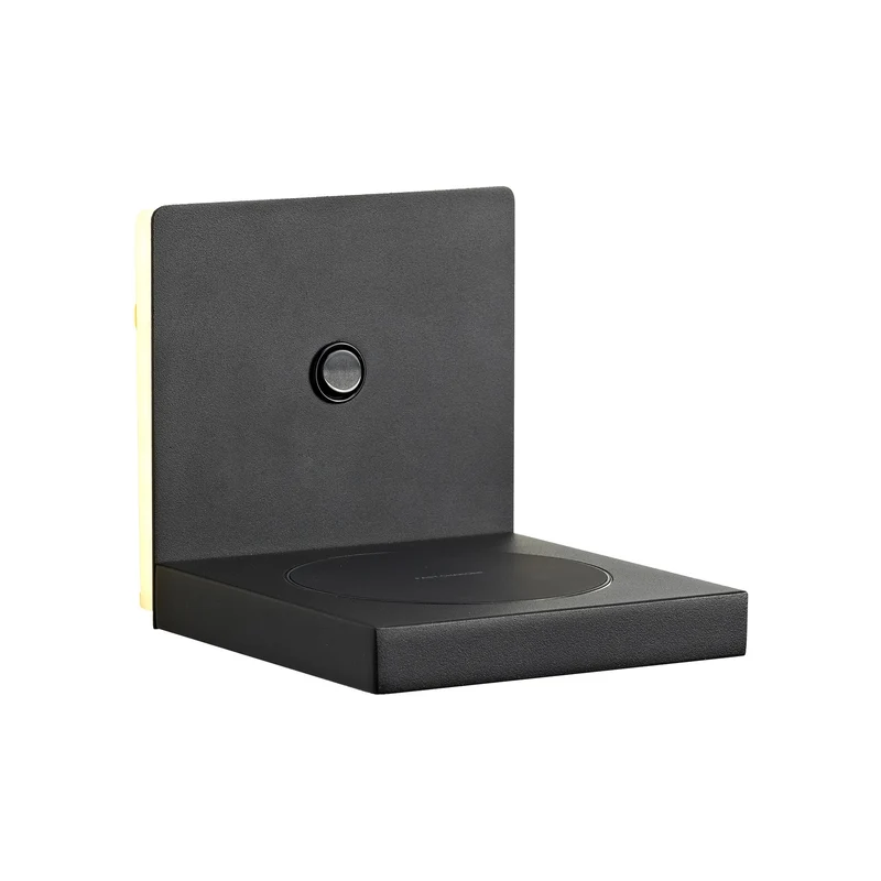 Mantra Zanzibar Aplique Cargador Inducción negro 6755