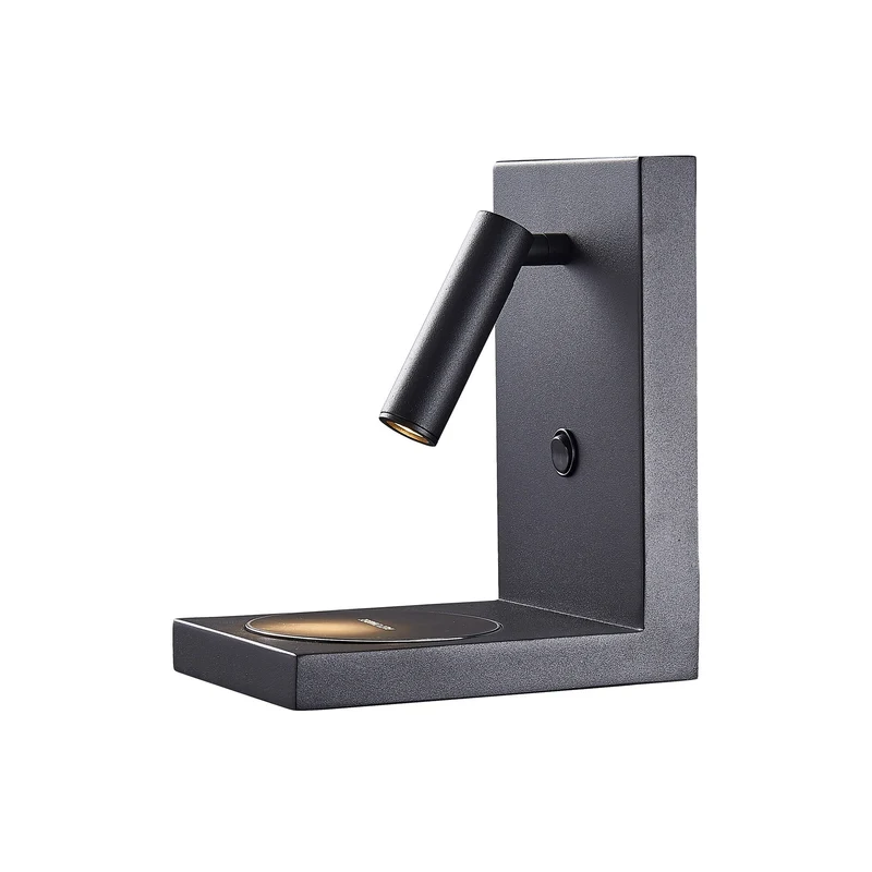 Mantra Zanzibar Aplique Cargador Inducción negro 6752