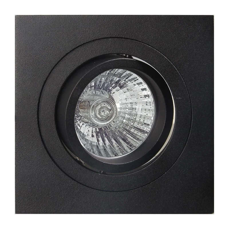 Mantra Basico GU10 Spot Empotrable negro C0008