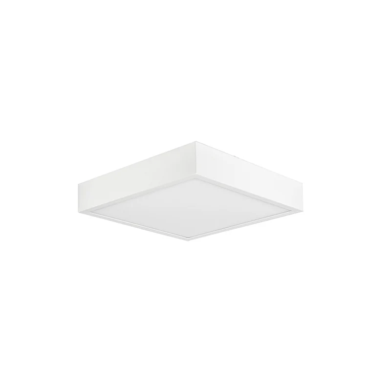 Mantra Saona superficie Plafon LED Cuadrado blanco 6628 para dormitorio y pasillo