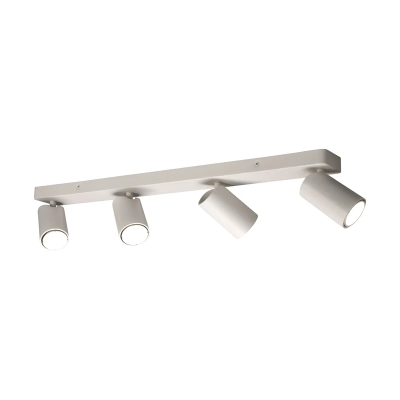 Mantra Sal Foco regleta 4 luces orientables blanco mate 6280