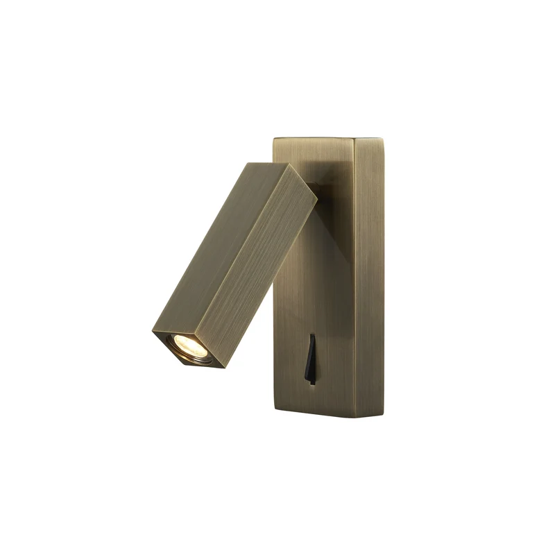 Mantra Tarifa Aplique Lector LED dorado, cobrizo 6072