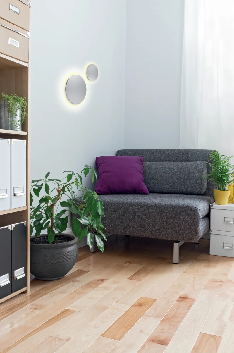 Mantra Bora Bora lámpara de pared aplique LED blanco mate Ø13cm C0101
