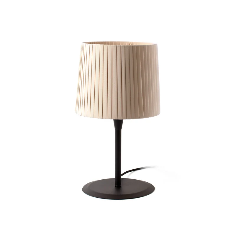 Lámpara de mesa Faro Samba E27 LED beige 64311-38