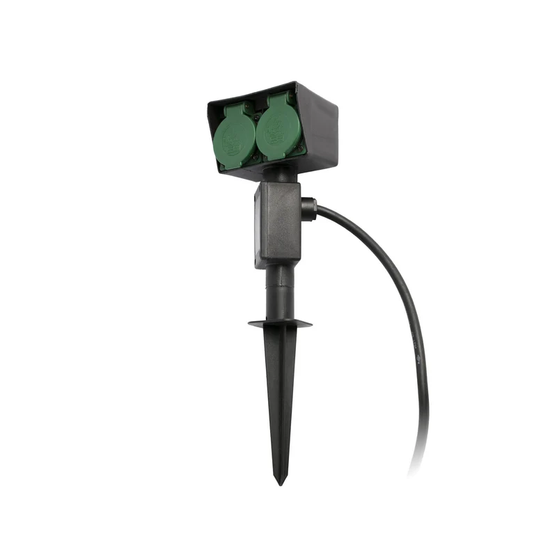 Estaca/Pincho de exterior Faro Garten-1 35cm negro mate IP44 73100
