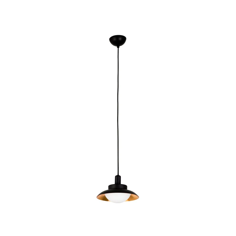 Lámpara de techo colgante Faro Side G9 LED negro mate 62139