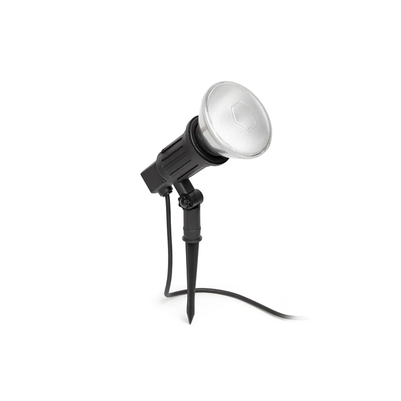 Estaca/Pincho de exterior Faro Garten-4 44cm E27 LED negro mate IP54 73111