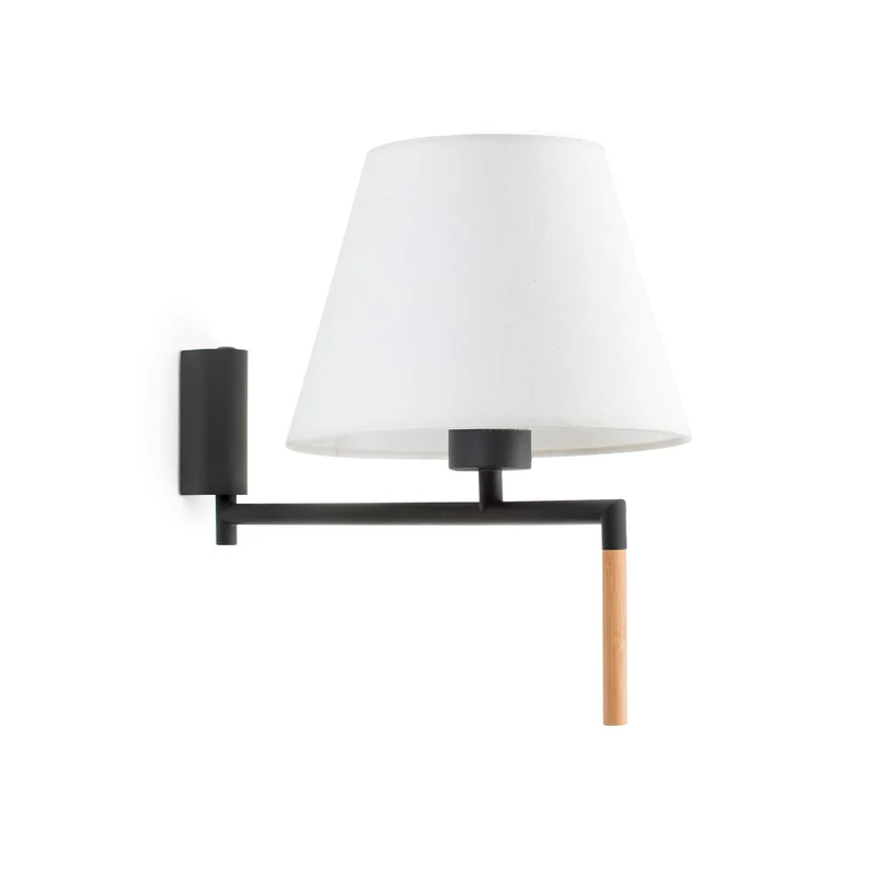 Lámpara de pared aplique Faro Ron E27 LED blanco 64400-10