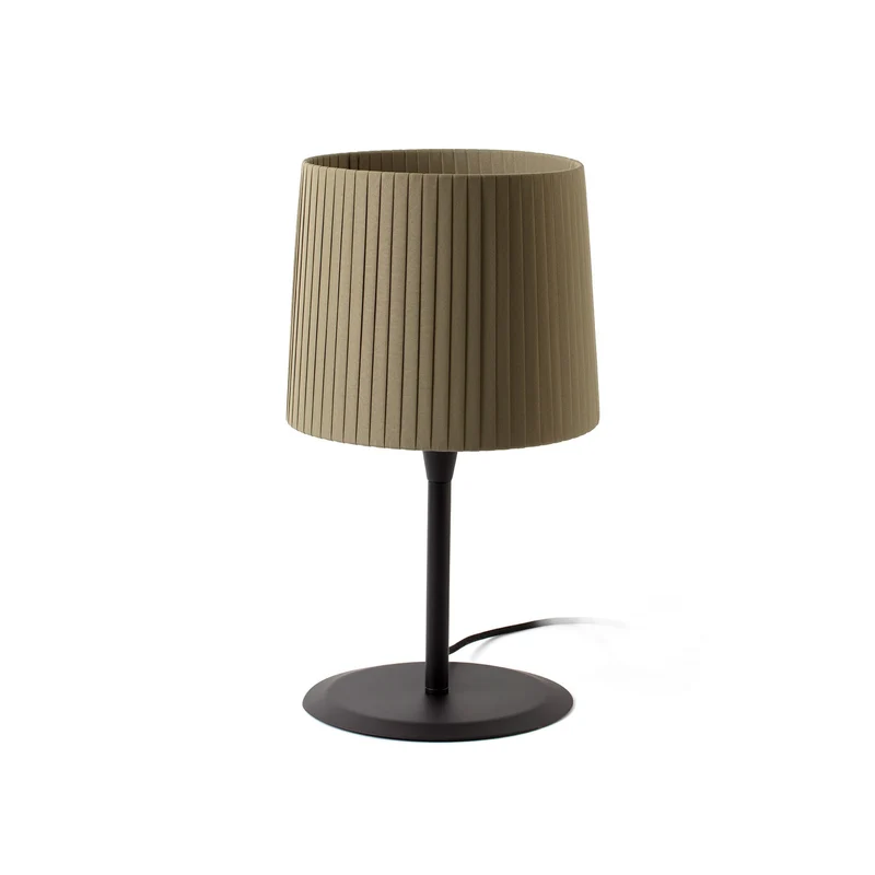 Lámpara de mesa Faro Samba E27 LED verde 64311-40
