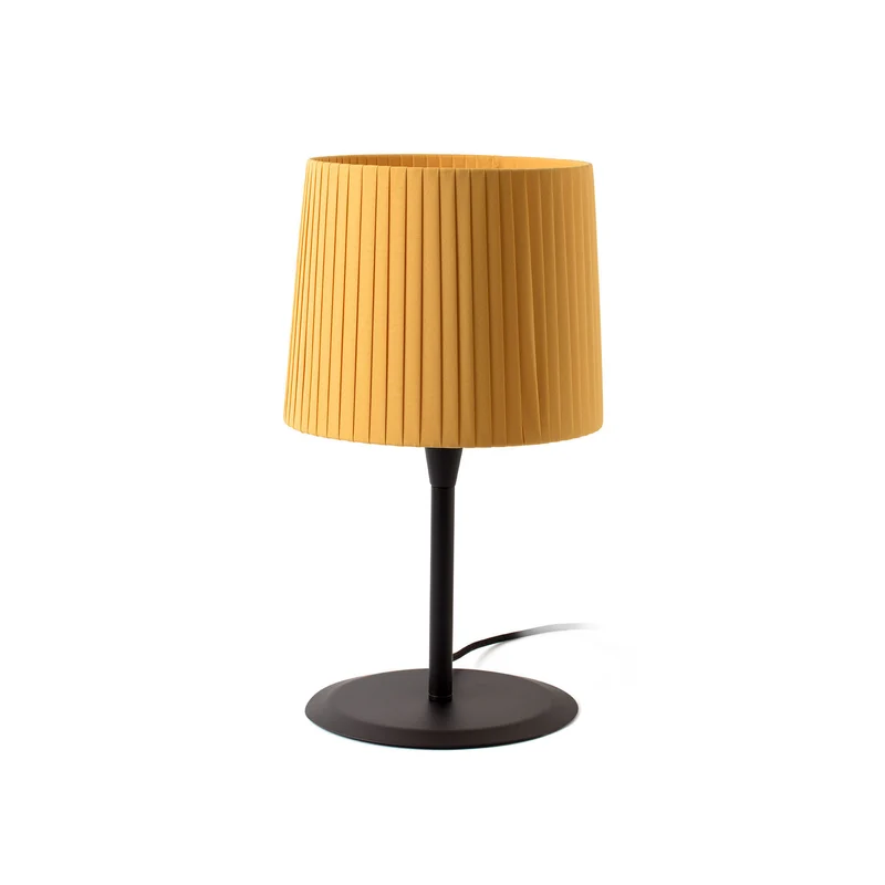 Lámpara de mesa Faro Samba E27 LED amarillo 64311-39