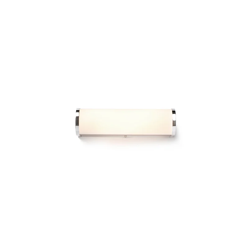 Lámpara de pared aplique Faro Danubio LED cromo 2700K IP44 63600