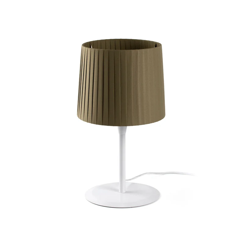 Lámpara de mesa Faro Samba E27 LED verde 64310-40