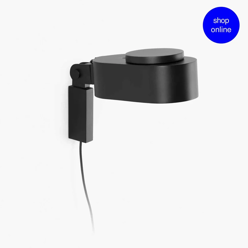 Lámpara de pared aplique Faro Inviting LED negro mate 2700-4800K 57301 para dormitorio y pasillo
